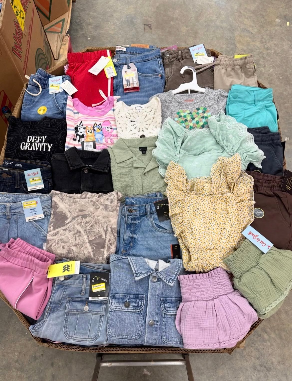 Target Clothing Pallets