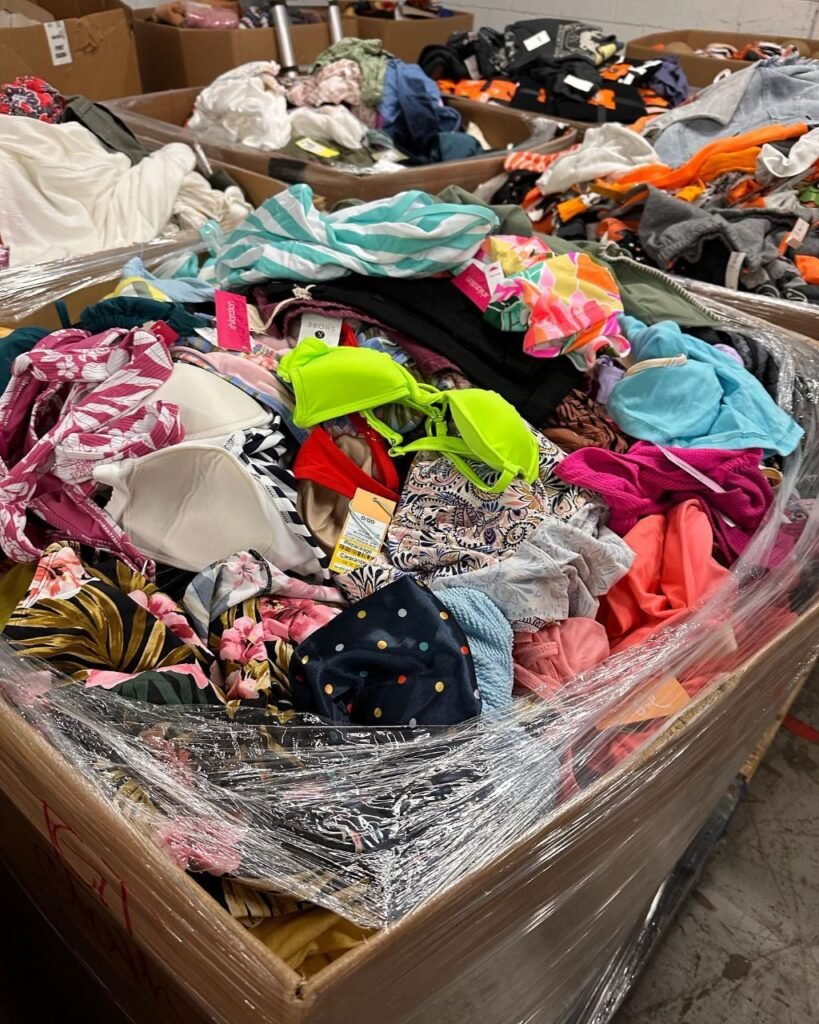 Wholesale Branded Clothing Pallets