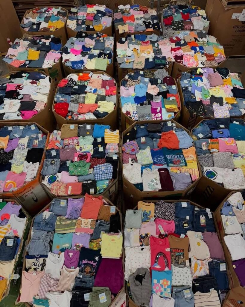 Kids Clothes Liquidation Pallets