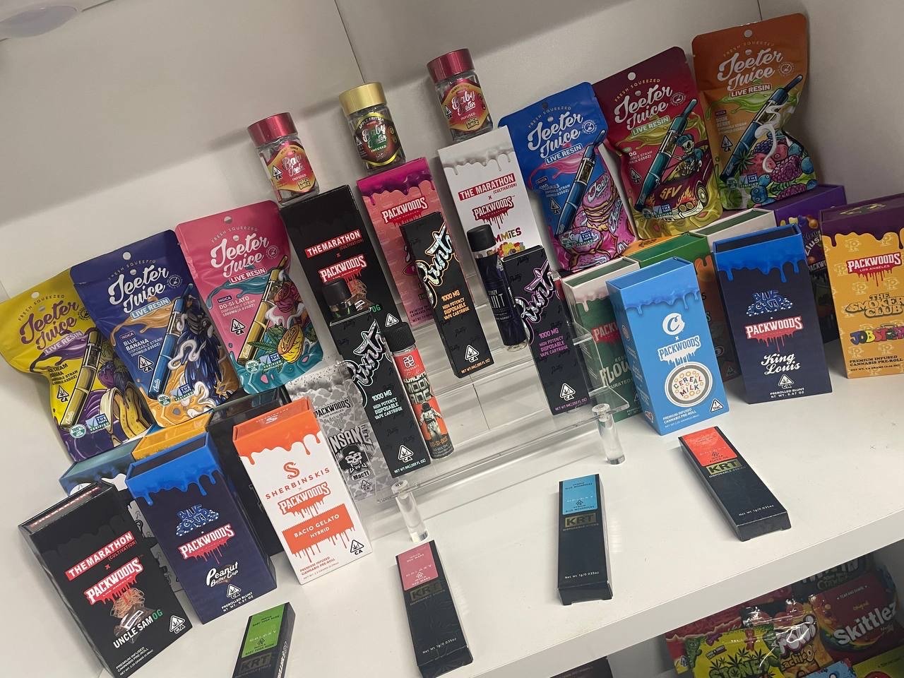 Buy Vanilla Backwoods and Vapes Pallets