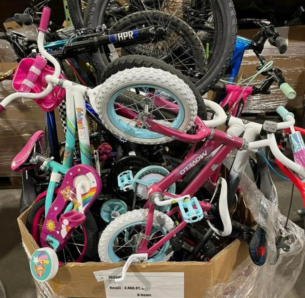 bicycle liquidation pallets for sale