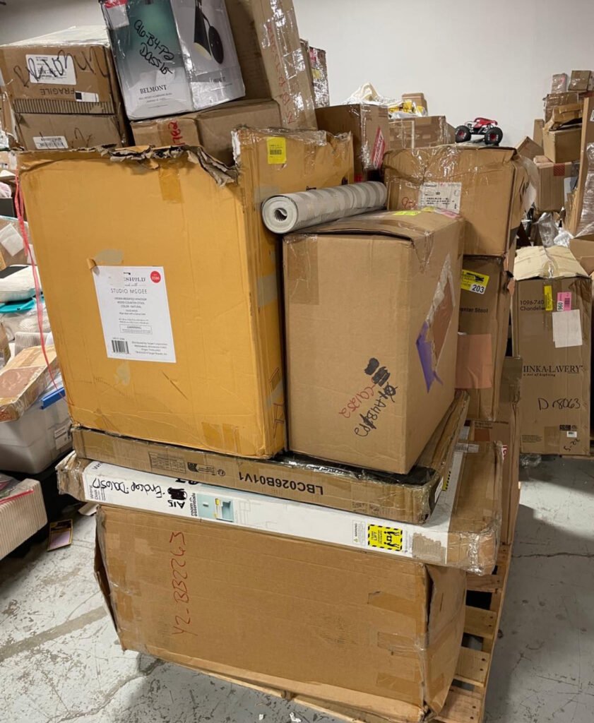 Home decor liquidation pallets