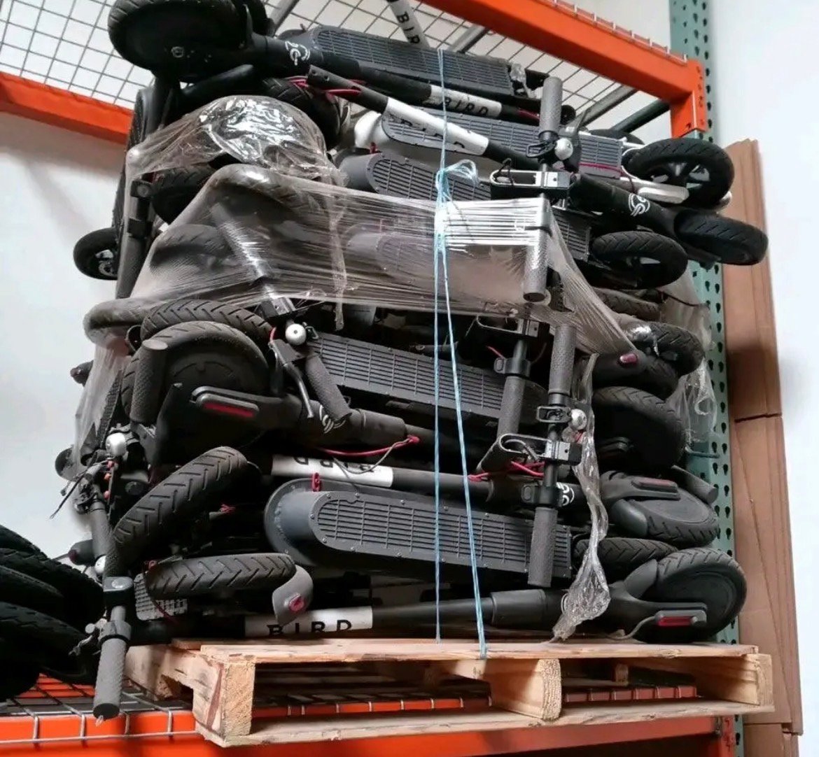 Electric Scooter Liquidation Pallets