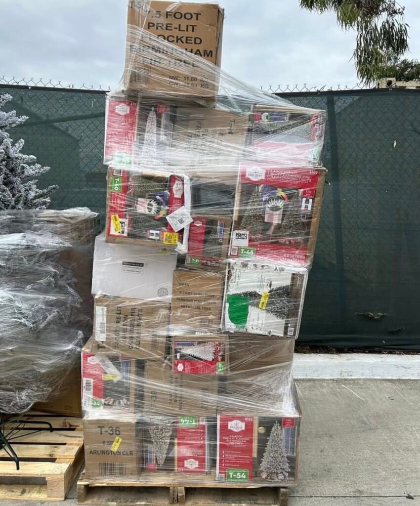Christmas Holiday Pallets for sale