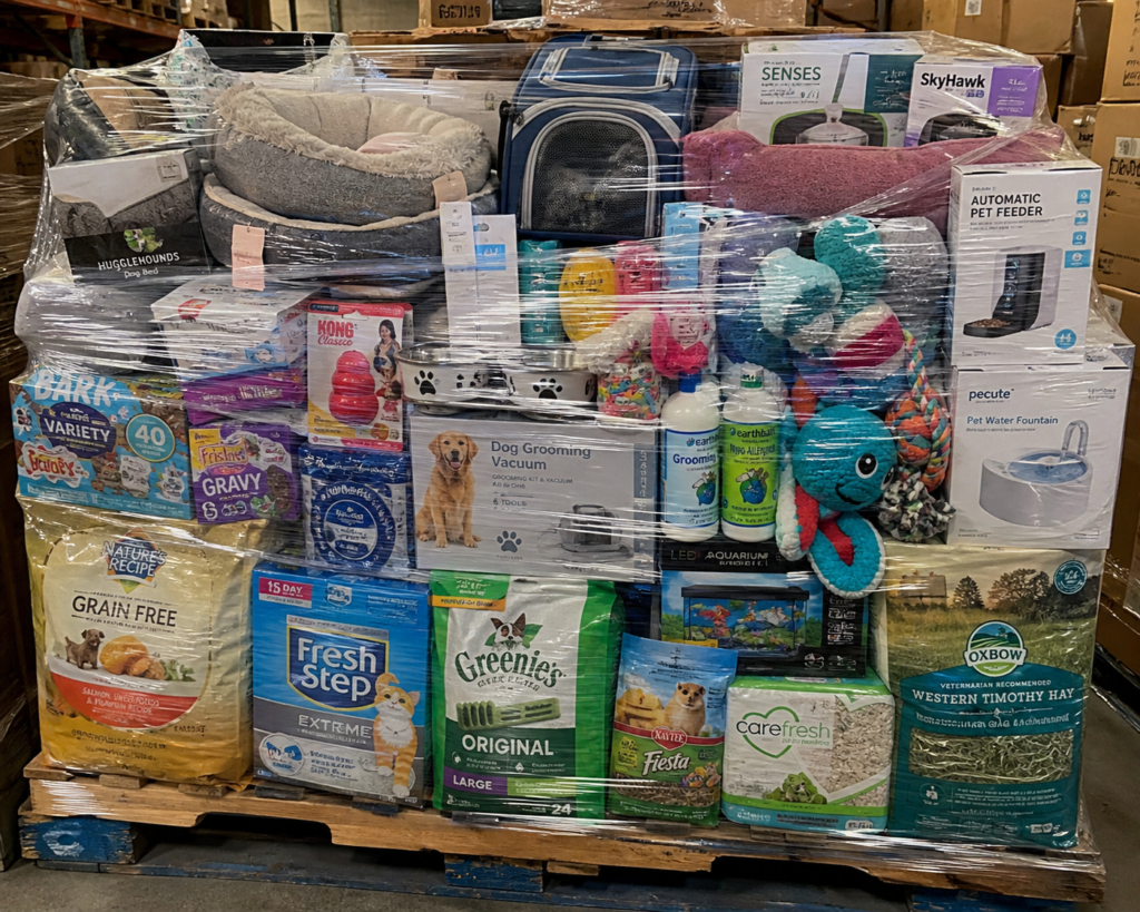 Pet Supplies Liquidation Pallets