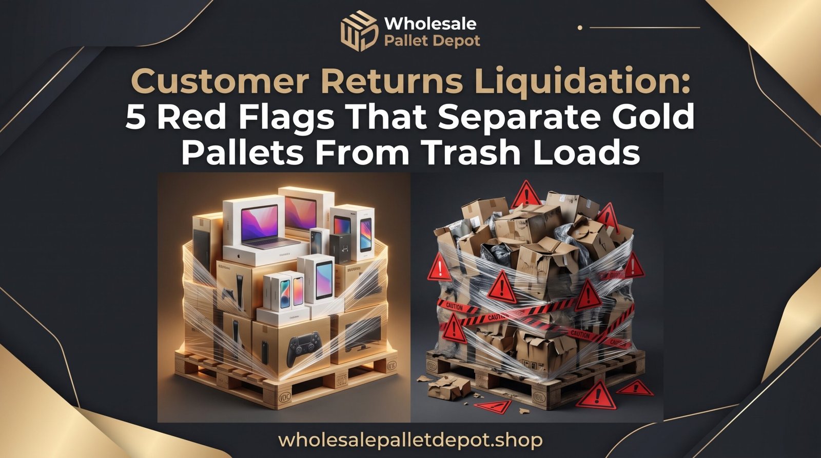 Customer Returns Liquidation: 5 Red Flags That Separate Gold Pallets From Trash Loads