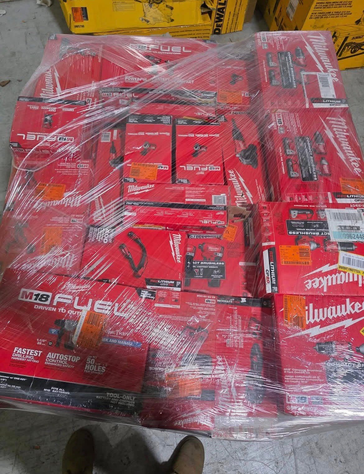 Milwaukee Power Tool Pallets
