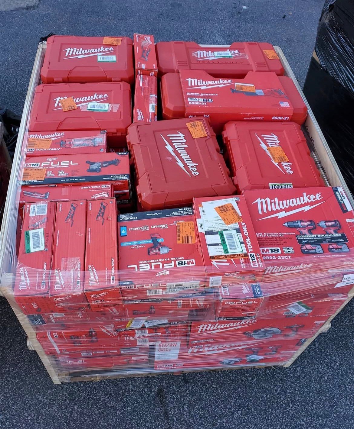 Wholesale Milwaukee Power Tool Pallets