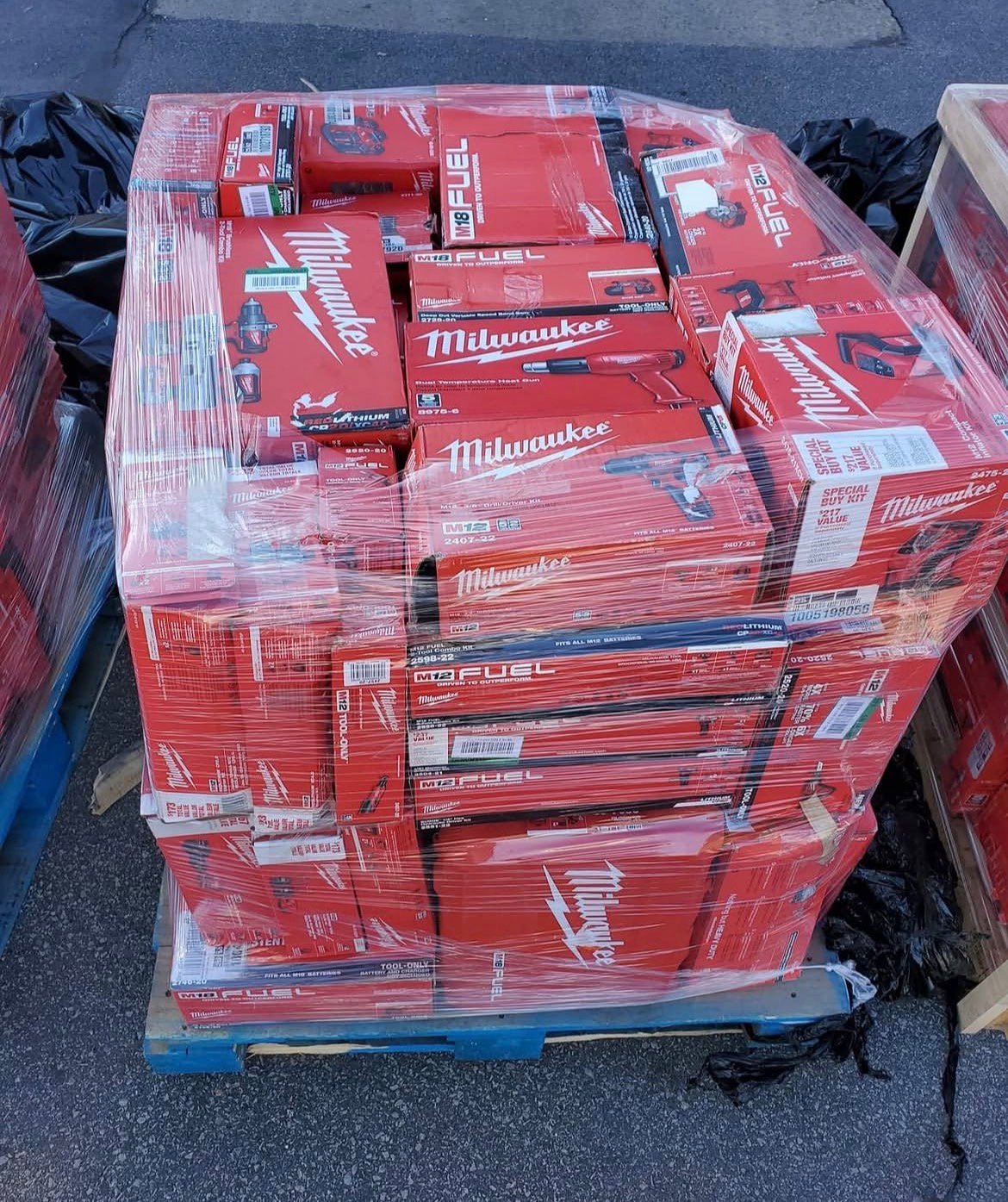 Wholesale Milwaukee Power Tool Pallets