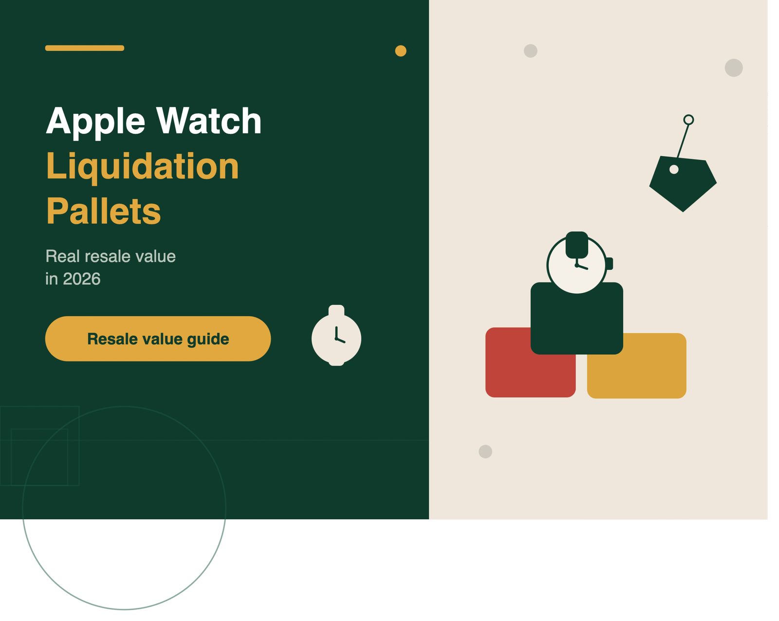 Apple Watch Liquidation Pallets: Real Resale Value in 2026