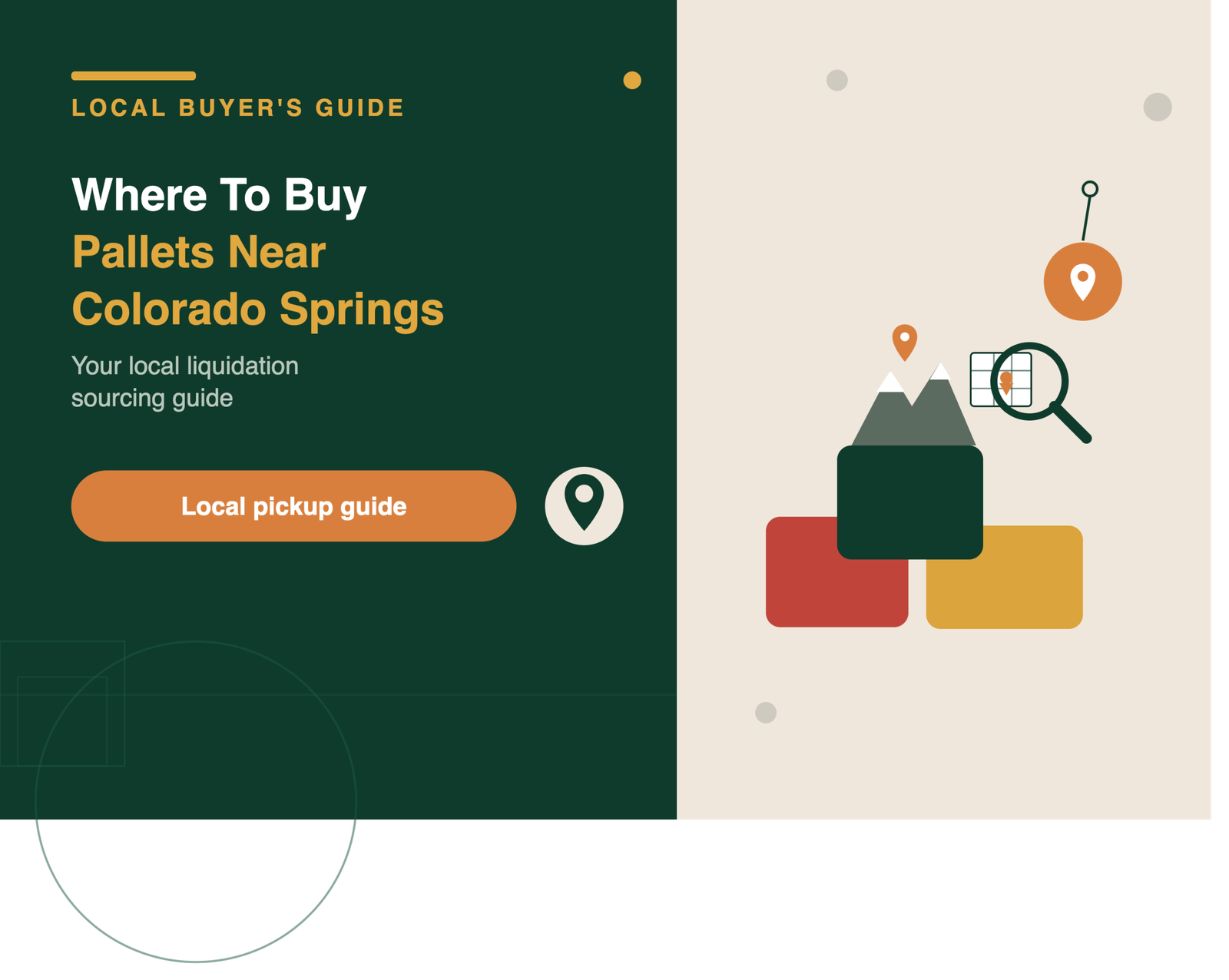 Where to Buy Liquidation Pallets Near Colorado Springs, CO