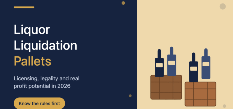 liquor liquidation pallets