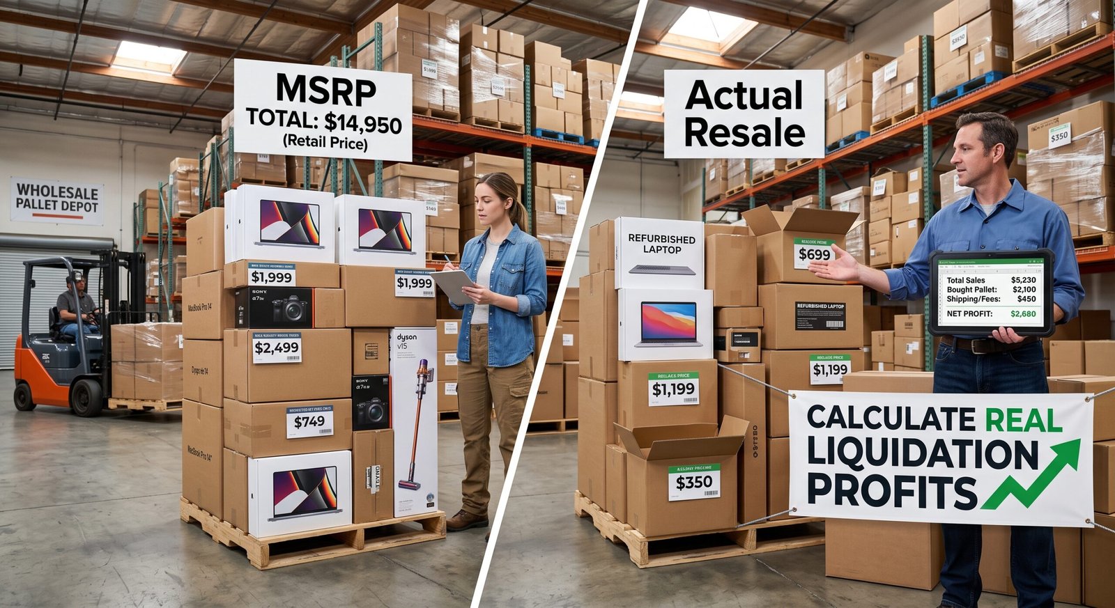 MSRP vs Actual Resale Value: How to Calculate Real Liquidation Profits