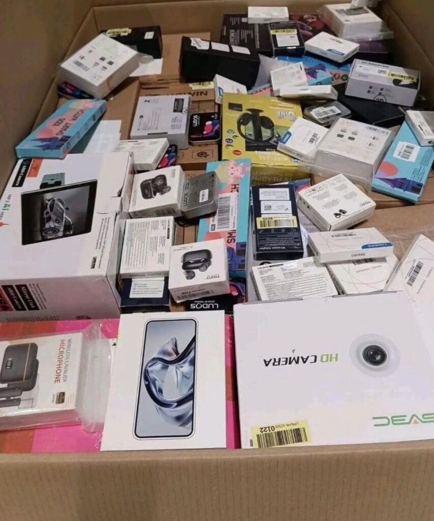 Mystery Box Liquidation Pallets