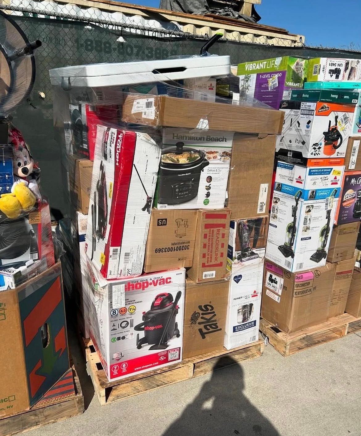 Home Appliance Liquidation Pallets for Sale
