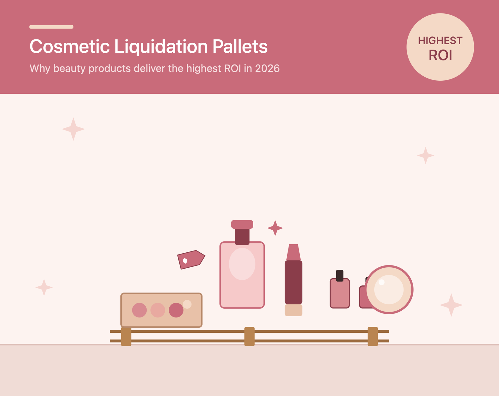Cosmetic Liquidation Pallets: Why Beauty Products Deliver the Highest ROI in 2026