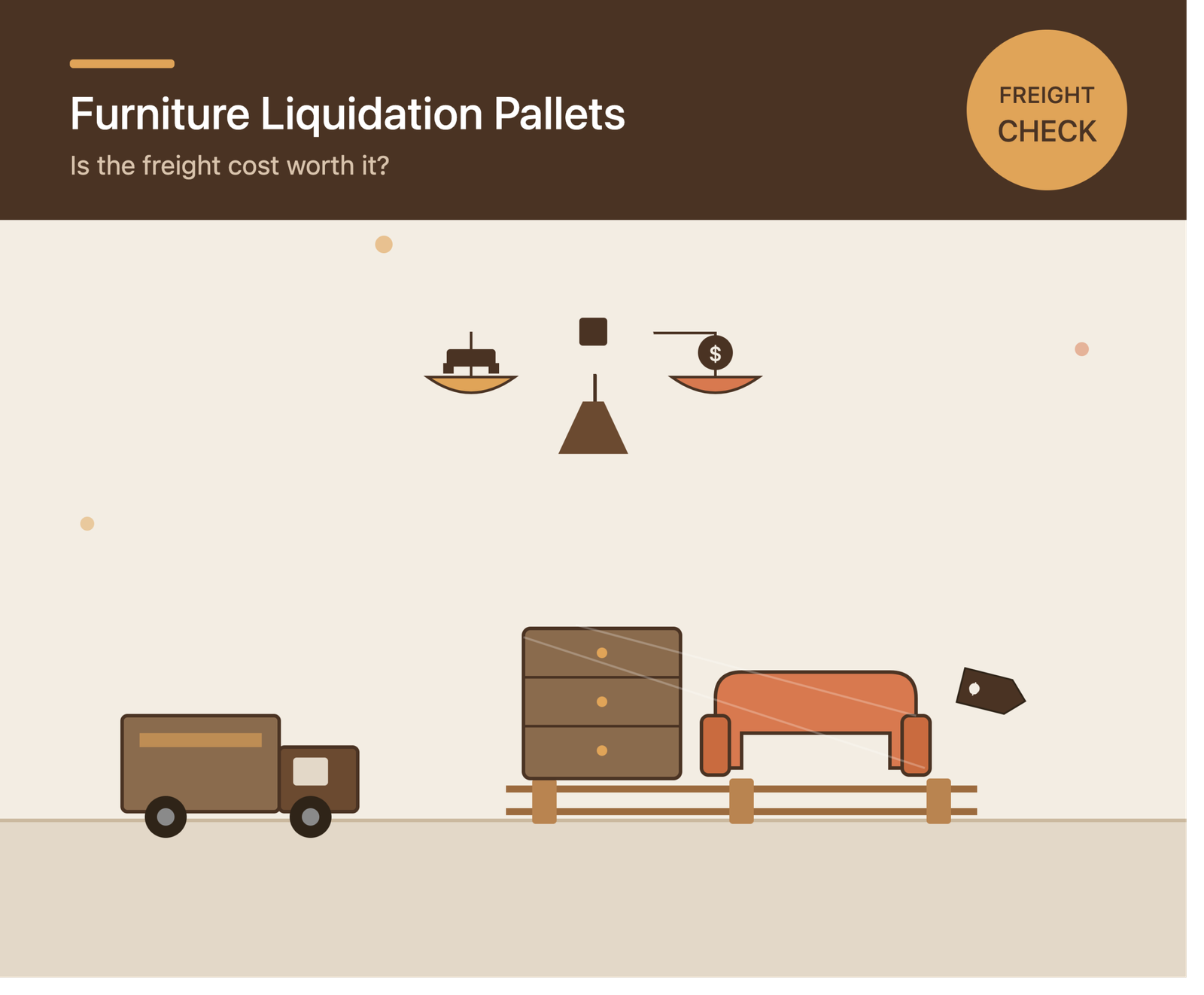 Furniture Liquidation Pallets: Is the Freight Cost Worth It?