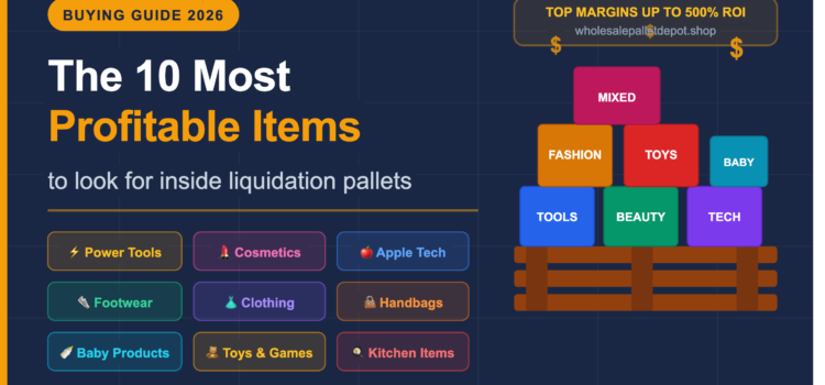 most profitable liquidation pallet items