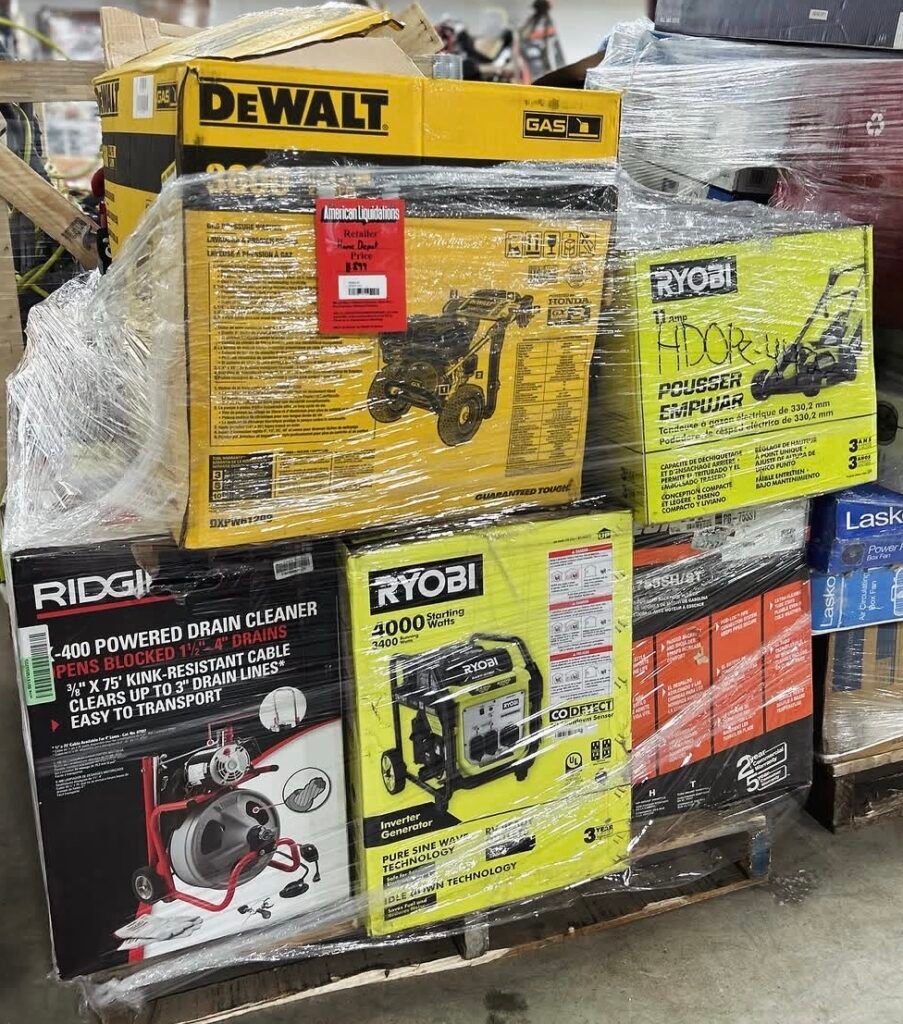 Power Equipment Liquidation Pallets